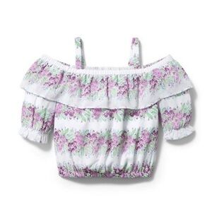 Janie and Jack
FLORAL COLD SHOULDER CHIFFON TOP
Floral     
Size 18-24m